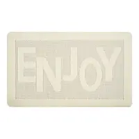 Covoraș de baie crem 60x100 cm Enjoy – Foutastic