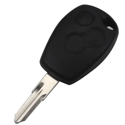 Carcasa Cheie Auto Techstar® compatibila cu Renault Megane, Clio, Laguna, Dacia Logan, Duster, Sandero, 3 Butoane, VAC102