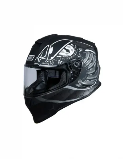 Casca moto integrala pentru copii, Origine Dinamo Kids Fighter, culoare negru mat, marime YM