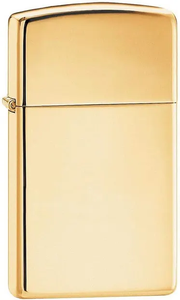 Brichetă Zippo Slim - High Polish Brass