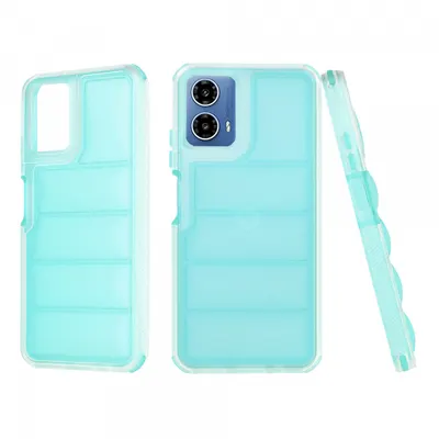 Husa pentru Motorola Moto G45 / G34, Techsuit, Wave Shield, Turcoaz