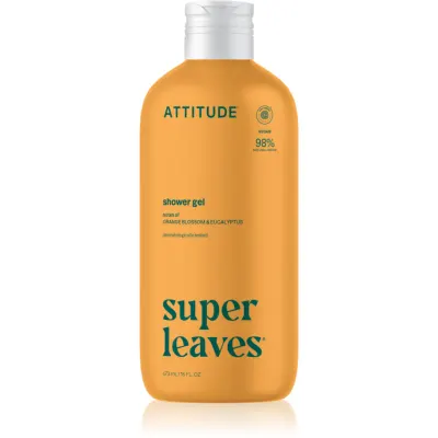 Attitude Super Leaves Coconut & Wild Berries gel de duș Orange Blossom & Eucalyptus 473 ml