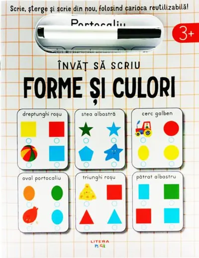 Învăț să scriu: Forme și culori - Paperback - Oana Neacșu