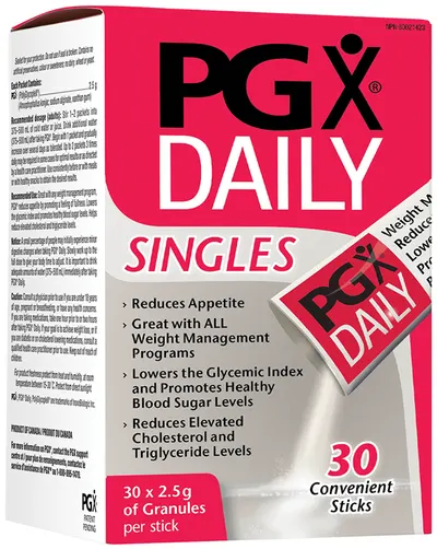 PGX Daily Singels, 30 pliculețe, Natural Factors