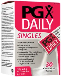 PGX Daily Singels, 30 pliculețe, Natural Factors