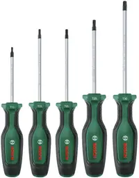 Set de șurubelnițe Bosch - Torx, 5 piese