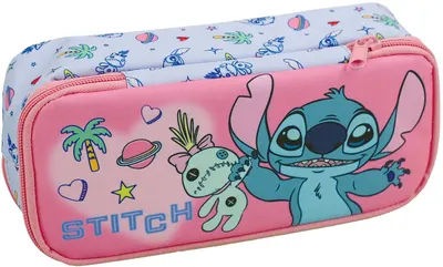 Penar oval GIM Stitch - Tropical, cu 1 fermoar