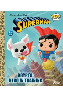 Superman and Krypto Little Golden Book (Funko Pop!)