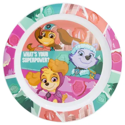 Farfurie Stor - Micro, Paw Patrol Girl Superpowers