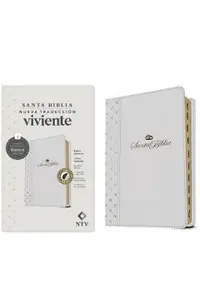 Biblia Manual Ntv, Letra Grande Con Filament (Sentipiel, Blanco, Índice, Letra Roja) -