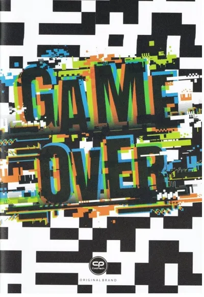 Caiet de notițe Cool Pack Game Over - A5, 60 de coli, linii largi