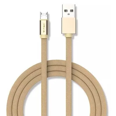 Cablu micro USB 1M ruby editon - auriu V-TAC SKU-8495