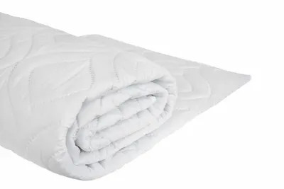 Pilota matlasata Ultrasleep Somnart din microfibra, lavabila, alba 200 x 220 cm, 250 g