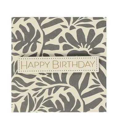 Mini felicitare 3D Birthday ARTEBENE