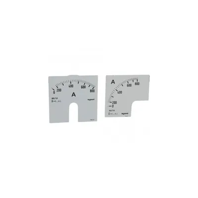 Scala ampermetru - 0-800 A - fixing on Usa