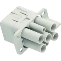 Contector industrial Mama - 32X13 - 4P + E 40A 400 / 690V / 4kV / 3 - CRIMP CONNECTION - GRI