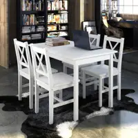 Gossi set mobilier de bucatarie, 5 piese, alb