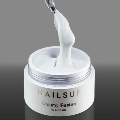 Gel Uv/Led Creamy Fusion NAILSUP HEMA FREE White 50g 013