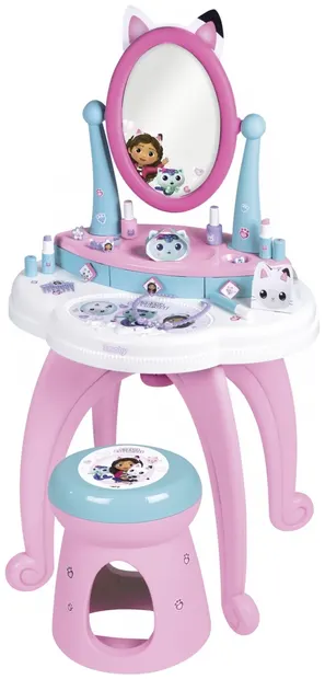 Masă de toaletă cosmetică 2 în 1 Smoby - Gabby's Dollhouse