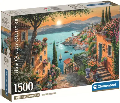 Puzzle Clementoni din 1500 piese - Spre port