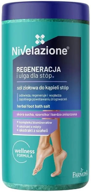 Farmona Nivelazione Săruri pentru prevenirea ciupercii picioarelor, 600 g