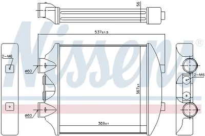 Intercooler potrivit SEAT IBIZA III 1.8 1.9D 01.04-02.08