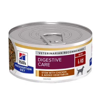 Hill's Prescription Diet Canine I/D Chicken & Vegetables Stew, 156 g