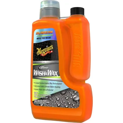 Meguiar s Hybrid Ceramic Wash and Wax Sampon Auto Cu Ceara 1.66L G210256