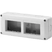 Doza aplicata 3+3 module IP 40 Gewiss System GW27005