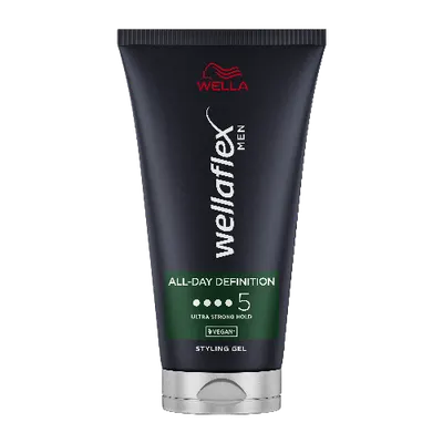 Gel pentru par cu grad de fixare 5 Men All-Day Definition Wellaflex, 150ml, Wella