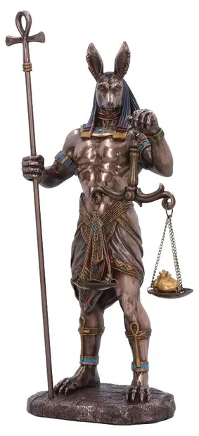 Statuetă Nemesis Now Mythology: Egyptian Gods - Anubis, 26.5 cm