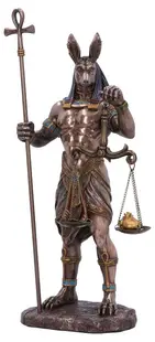 Statuetă Nemesis Now Mythology: Egyptian Gods - Anubis, 26.5 cm
