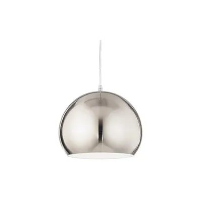 Pendul Pandora, 1 bec, dulie E27, D:250 mm, H:500/1190 mm, Nichelat