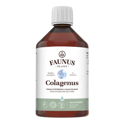 Colagen lichid pentru articulatii si piele Colagenus, 500ml, Faunus Plant