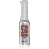 Orly Gelfx Gel unghii cu gel folosind UV / lampă cu LED culoare Rage 9 ml