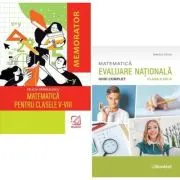 Pachet Matematica. Ghid complet si memorator Evaluarea Nationala clasa a 8-a