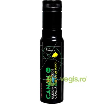 Ulei de Canepa Cu Usturoi Ecologic/Bio 100ml