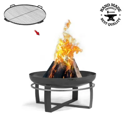 Pachet Vatra VIKING 80 cm cu grilaj otel