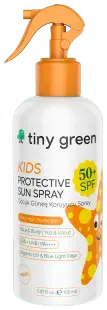 Tiny Green Spray de protecție solară pentru copii, 50+ SPF, vegană, 150 ml