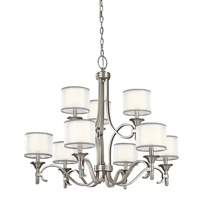 Corp de iluminat suspendat, lustra Lacey 9 Light Chandelier – Antique Pewter