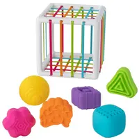 Jucărie pentru bebeluși Tomy Fat Brain Toys - Sortator, cub