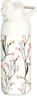 Sticlă termos Quokka Tide - Wild Flowers, 700 ml