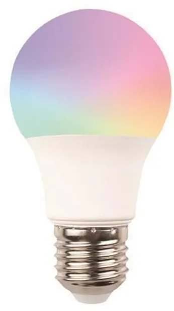 EUROLAMP SA Smart bulb - RGB LED Smart, 9W, E27, A60, dimabilă