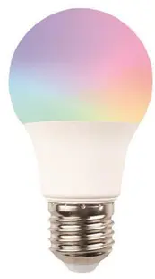 EUROLAMP SA Smart bulb - RGB LED Smart, 9W, E27, A60, dimabilă