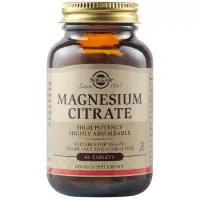 Citrat de magneziu 200 mg, Solgar | 60 tablete