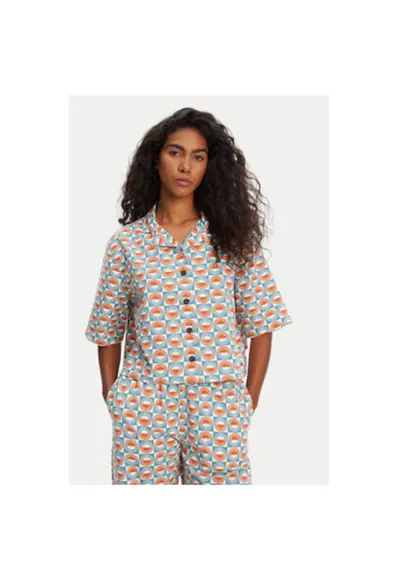 Camasa dama EQWWT03144 - Bumbac - Multicolor - Multicolor