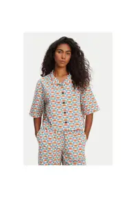 Camasa dama EQWWT03144 - Bumbac - Multicolor - Multicolor
