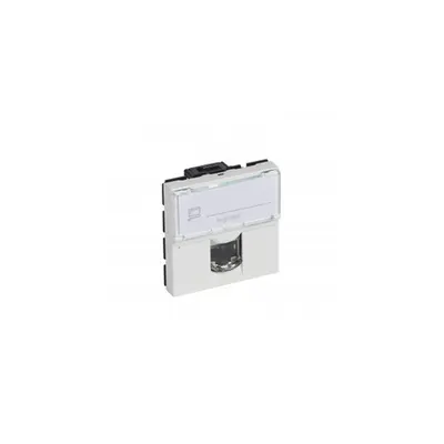 RJ 45 priza Mosaic - category 6A STP - 2 module - alb