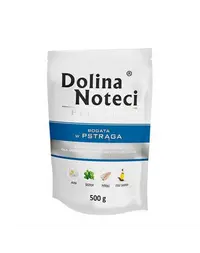 DOLINA NOTECI Premium Mix păstrăv și cod cu broccoli 20x500 g hrană umedă pentru câini