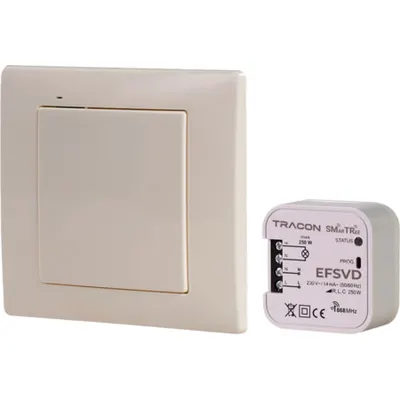 Set pentru reglarea fluxului luminos, fara fir, 1 canal 230 V, 50 Hz, 250 W, 868.32 MHz